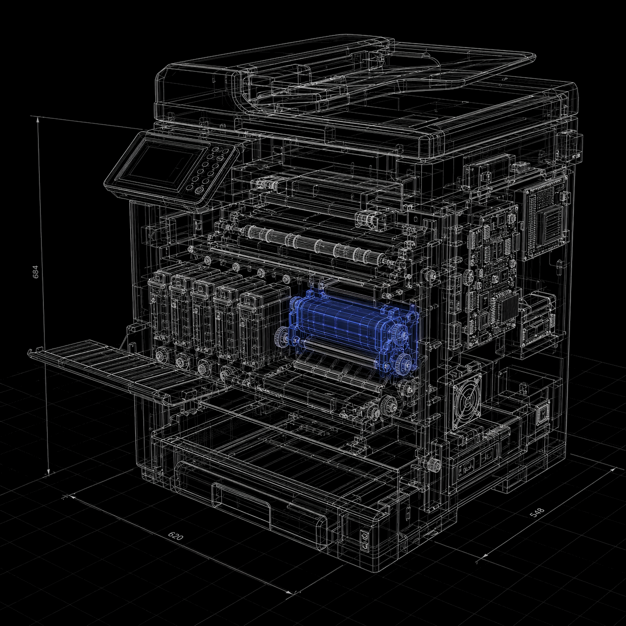 CAD 工程线稿