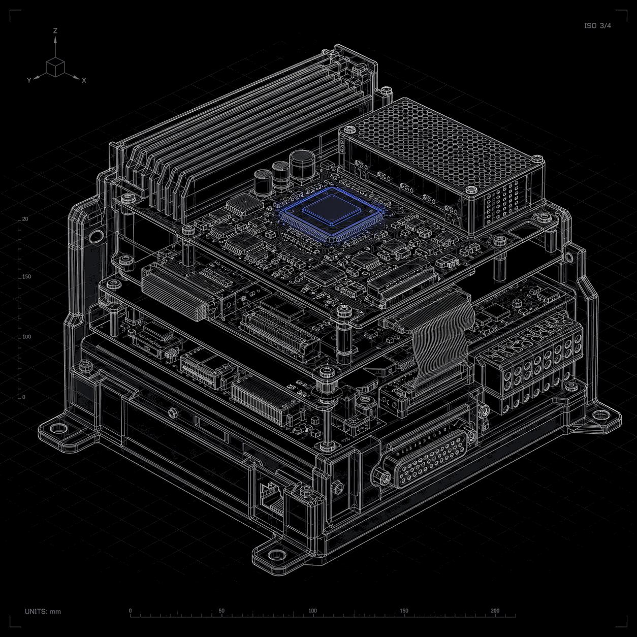 CAD 工程线稿